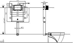 WeltWasser Инсталляция для унитаза Amberg 404 – фотография-2